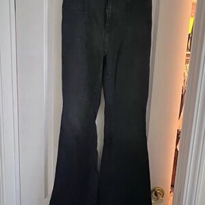 Free People: We The Free Charcoal Flared Pants